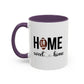 Male Football Home Sweet Home Mug | Sports Mug |11oz Accent Mug | 15oz Accent Mug | Football Mug