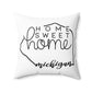 Home Sweet Home Michigan Decorative Pillow | Gift For Her | Home Decor | State Gift | Customized State Pillow