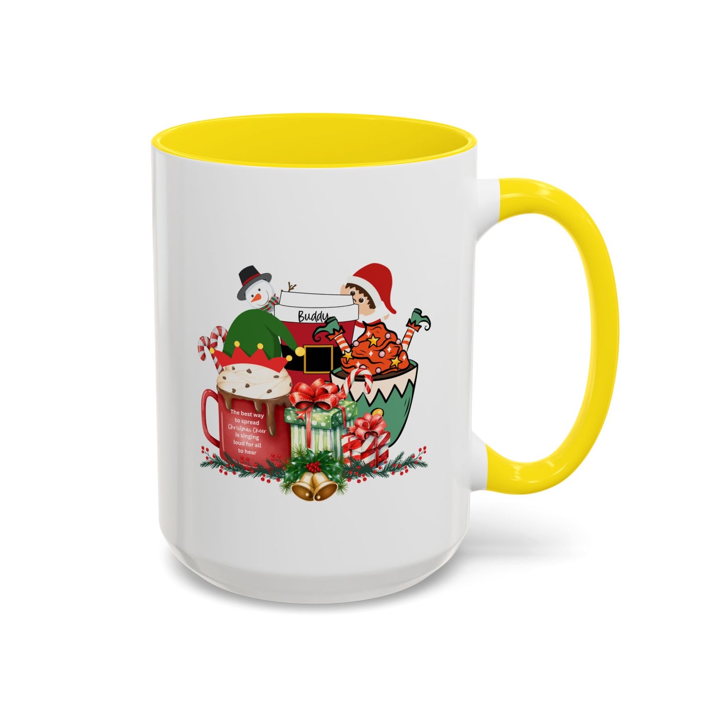 Cute Christmas Movie Nostalgic Quote | Christmas Gift | Funny Christmas Gift | 2000s Nostalgia |11oz Accent Mug | 15oz Accent Mug