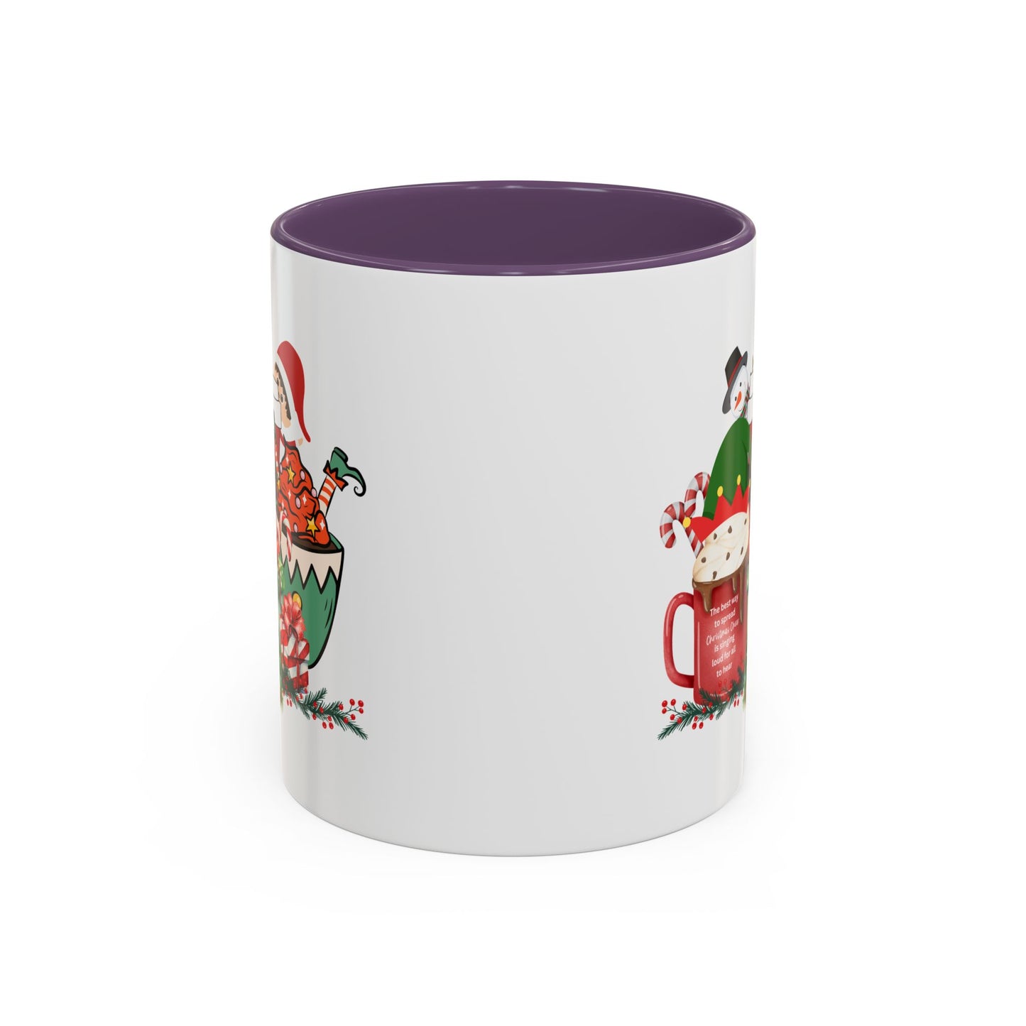 Cute Christmas Movie Nostalgic Quote | Christmas Gift | Funny Christmas Gift | 2000s Nostalgia |11oz Accent Mug | 15oz Accent Mug