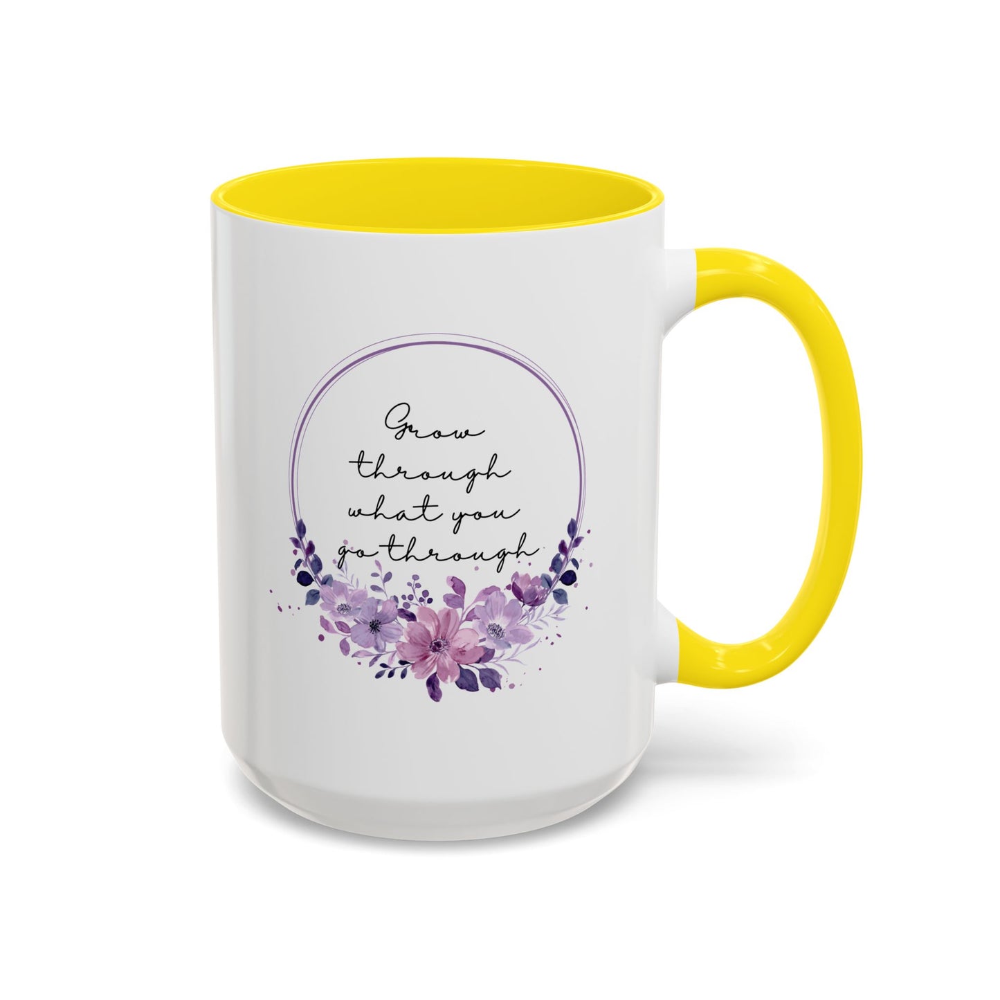 Inspirational Mug | Motivational Quote Gift | Fall Ceramic Mug | Gift for Her | 11oz Accent Mug | 15oz Accent Mug