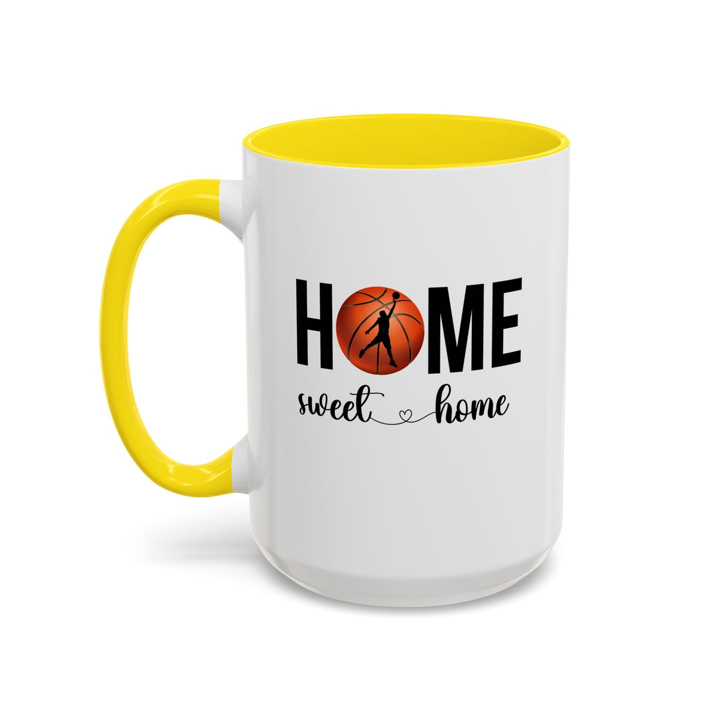 Male Basketball Player Mug | Home Sweet Home Mug | Sports Mug |11oz Accent Mug | 15oz Accent Mug | Gift Idea