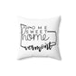 Home Sweet Home Vermont Decorative Pillow | Gift For Her | Home Decor | State Gift | Customized State Pillow