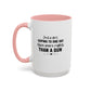 Just A Girl Women's Rights Mug | Viral Feminist Quote Mug | Viral Mug Quote | 11oz Accent Mug | 15oz Accent Mug