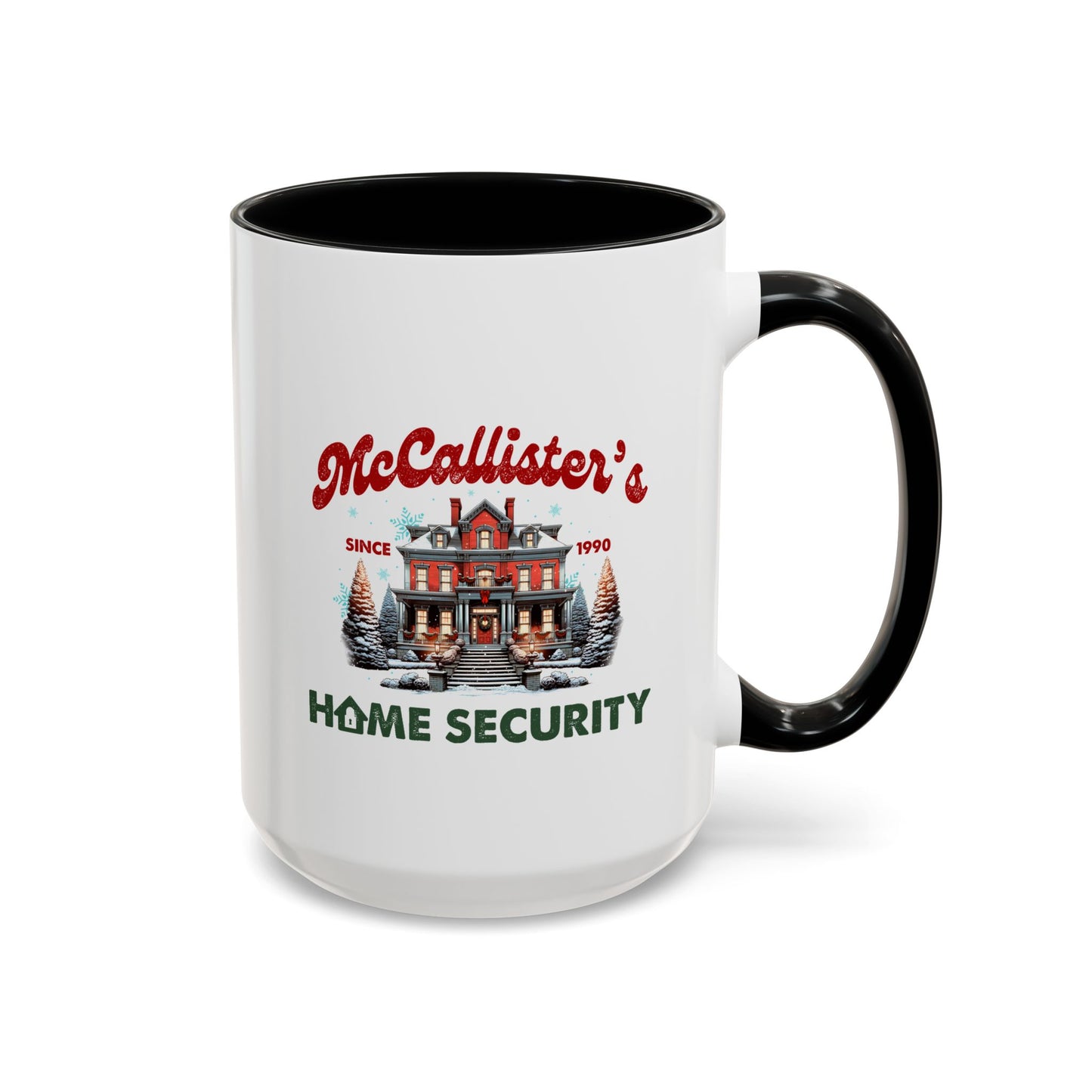 Cute McCallister's Christmas Movie | Christmas Gift | Funny Christmas Gift | 1990s Nostalgia | Ceramic |11oz Accent Mug | 15oz Accent Mug