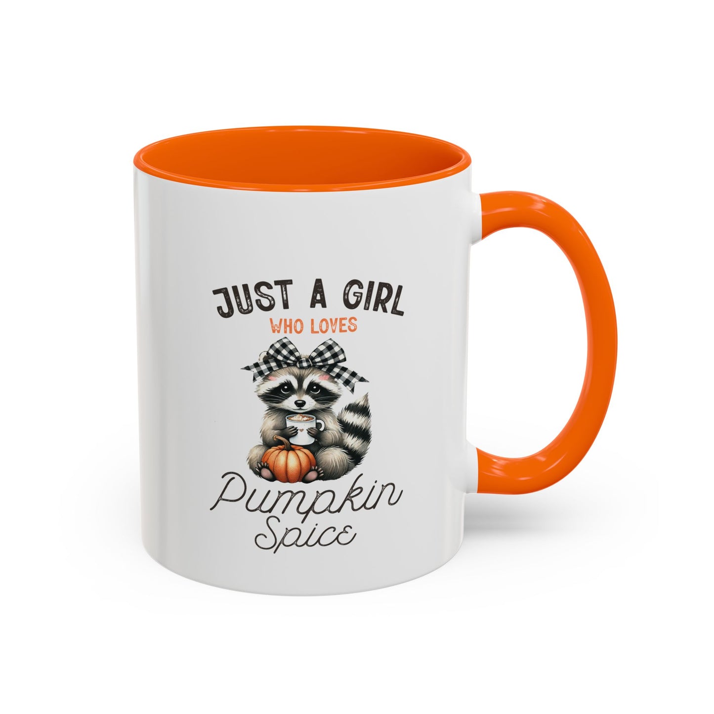 Just A Girl Mug | Fall Season Mug | Gift for Fall Nature Lover | Fall Season Mug | Cute Gift | Fall Mug | 11oz Accent Mug | 15oz Accent Mug