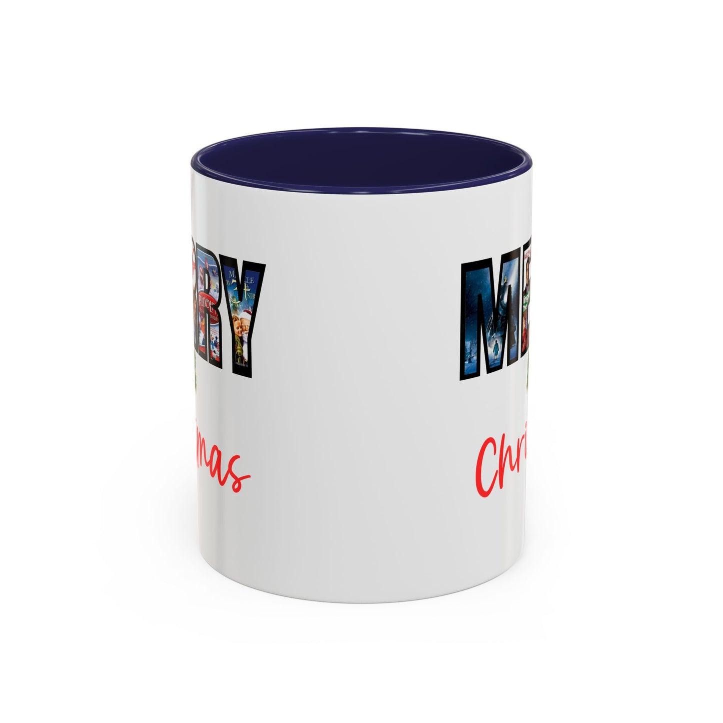 Merry Christmas Nostalgic Movie Poster Mug | 11oz | 15oz | Christmas Gift | Funny Christmas Gift | Accent Mug