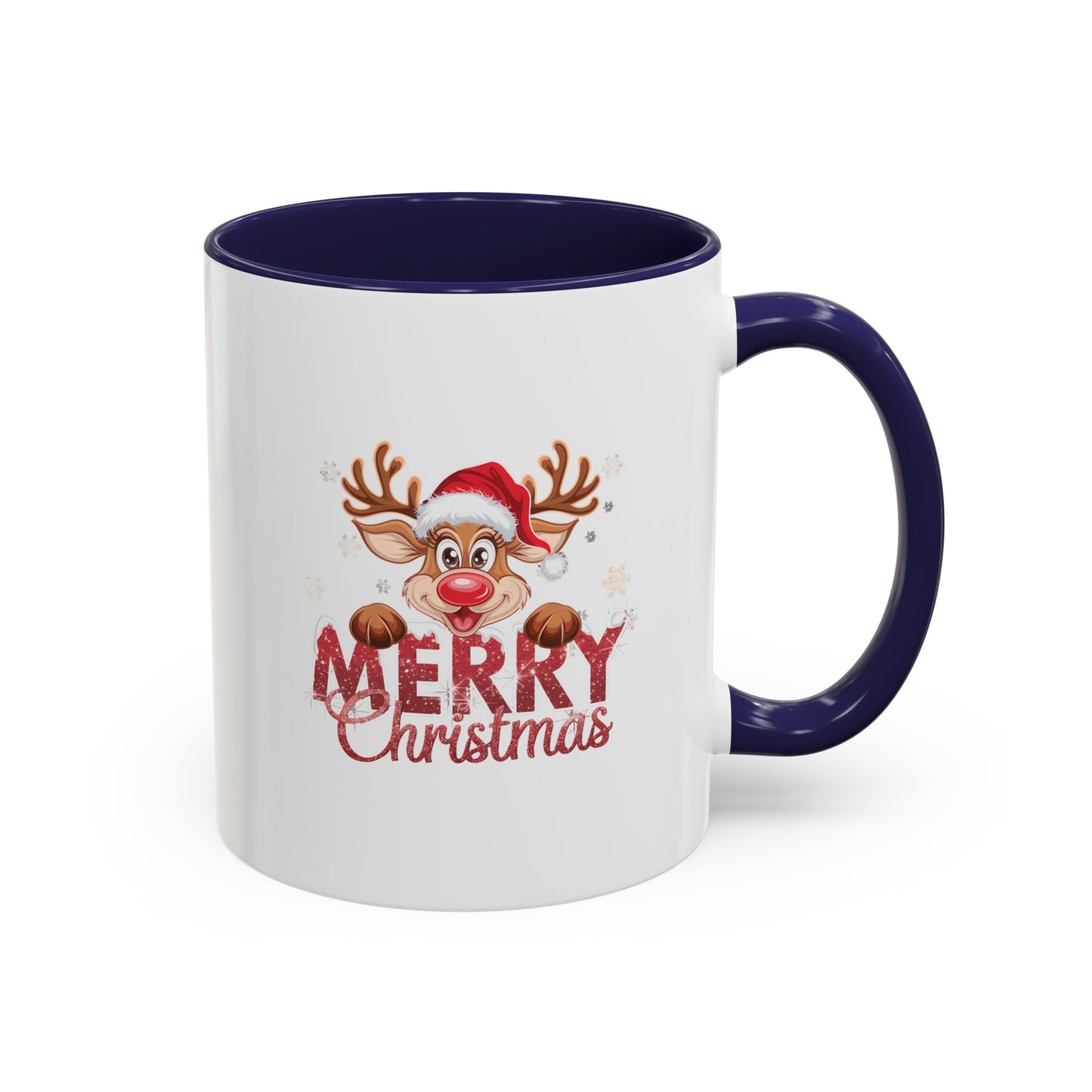 Reindeer Merry Christmas Mug | Merry Gift Idea | Gift for Kids | Kids Christmas Gift Idea | Kids Mug | 11oz Accent Mug | 15oz Accent Mug