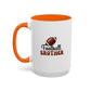 Football Brother Mug | Sports Fan Gift | Kids Mug | Sibling Gift | 11oz Accent Mug | 15oz Accent Mug