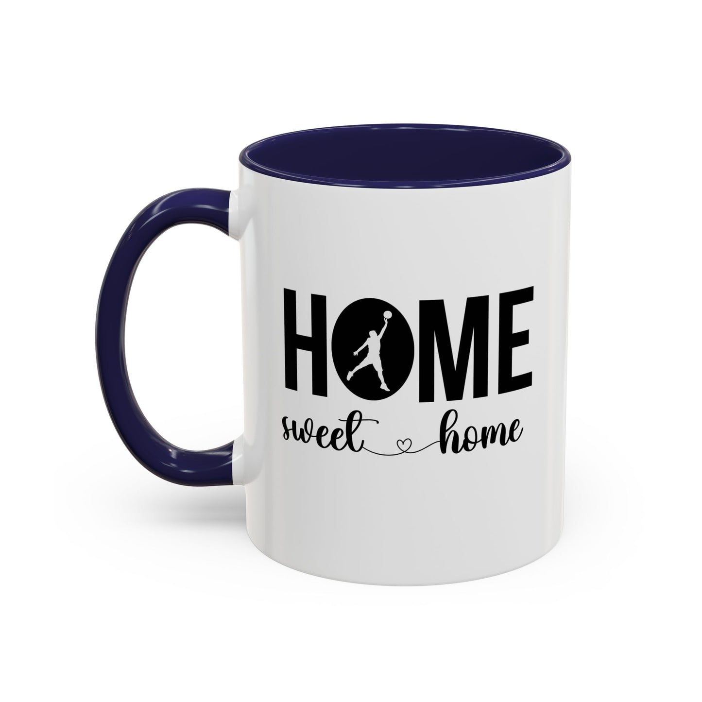 Male Basketball Player Gift Idea | Home Sweet Home Mug | Sports Mug |11oz Accent Mug | 15oz Accent Mug | Gift Idea