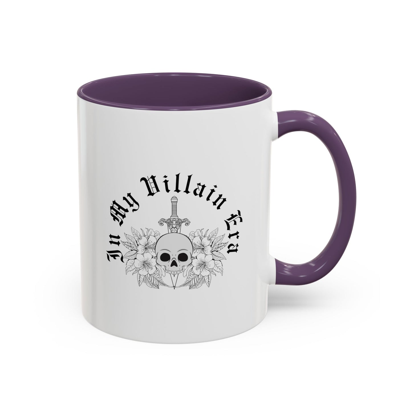 In My Villain Era Mug | Villain Era Accent Mug | Bad Girl | Bad Guy Vibe | 11oz Accent Mug | 15oz Accent Mug | Unique Ceramic Mug