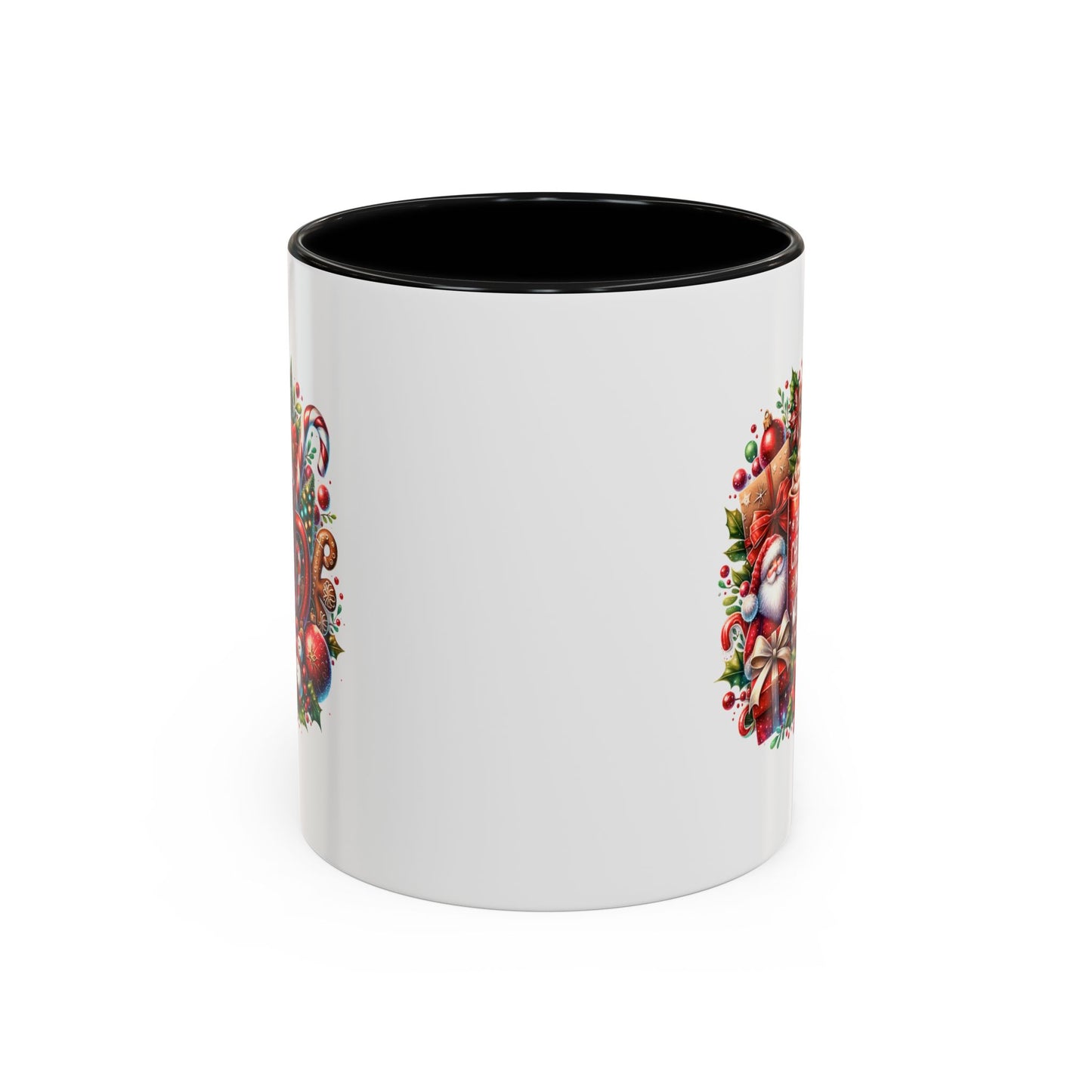 Cute Christmas Movie Watching Mug | Christmas Gift | Ceramic Christmas Gift | |11oz Accent Mug | 15oz Accent Mug