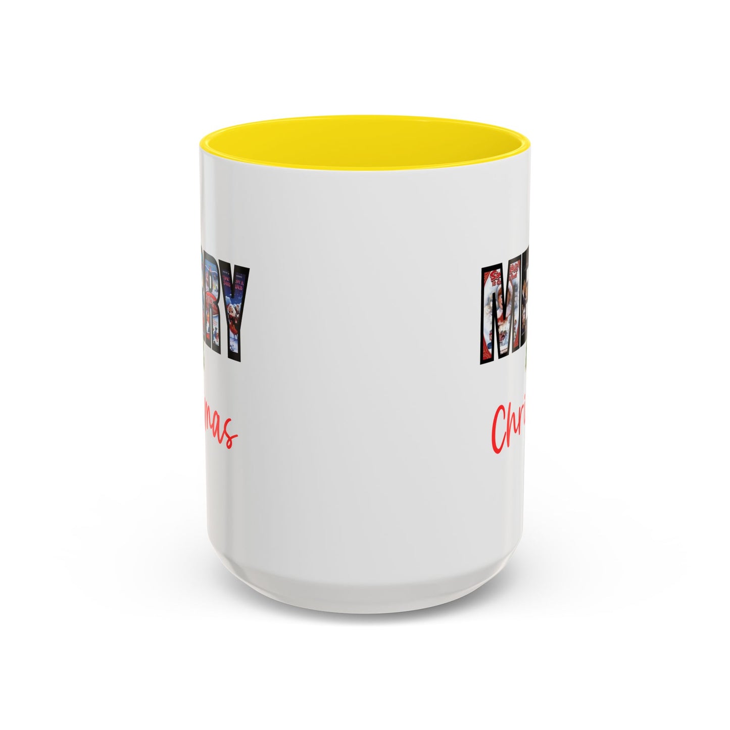 Merry Christmas Nostalgic Movie Poster Mug | Christmas Gift | Funny Christmas Gift | Accent Mug