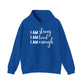 I Am Strong Message Hoodie | Motivational Gift For Her | Inspirational Quote