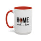 Football Home Sweet Home Gift | Sports Mug |11oz Accent Mug | 15oz Accent Mug | Football Mug