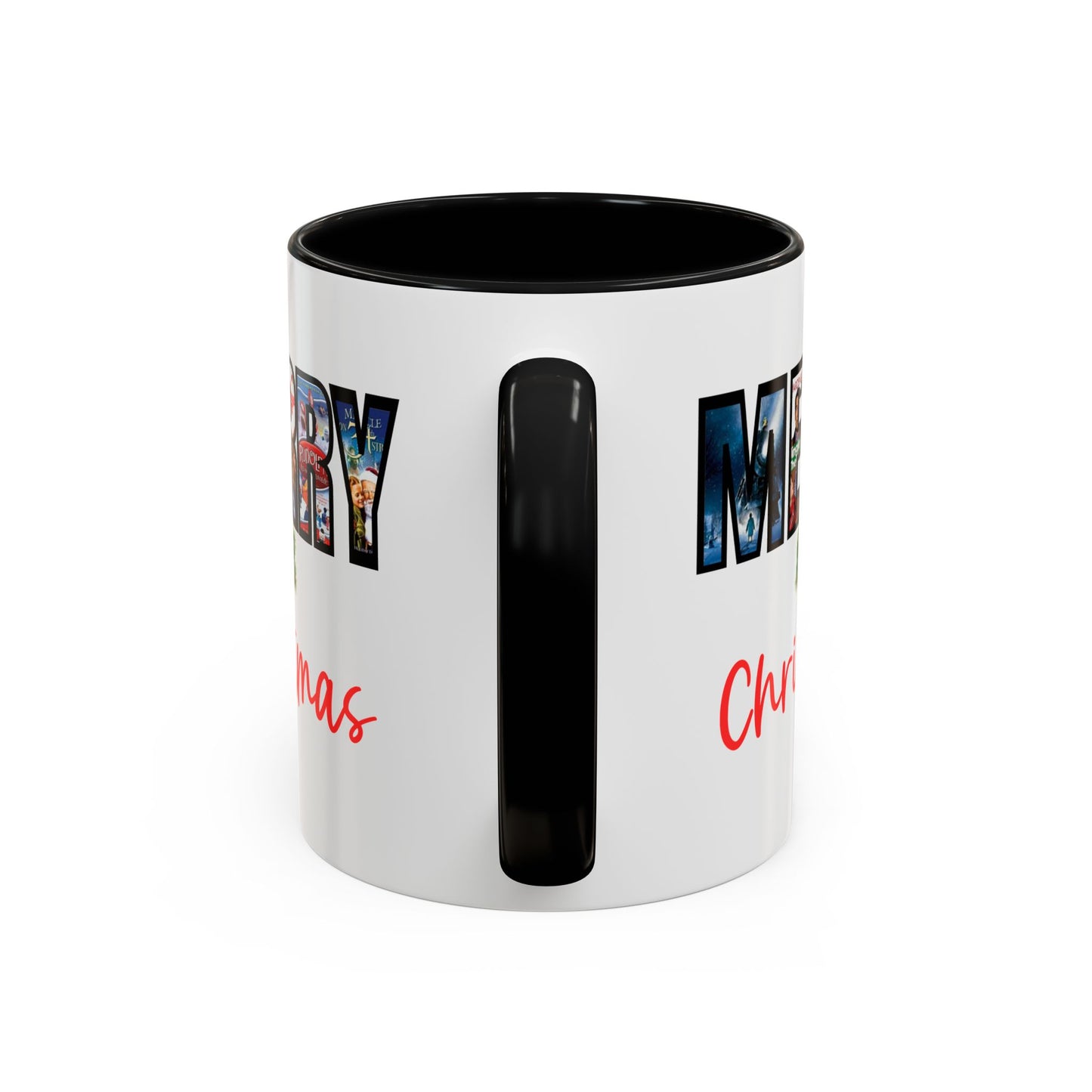 Merry Christmas Nostalgic Movie Poster Mug | 11oz | 15oz | Christmas Gift | Funny Christmas Gift | Accent Mug