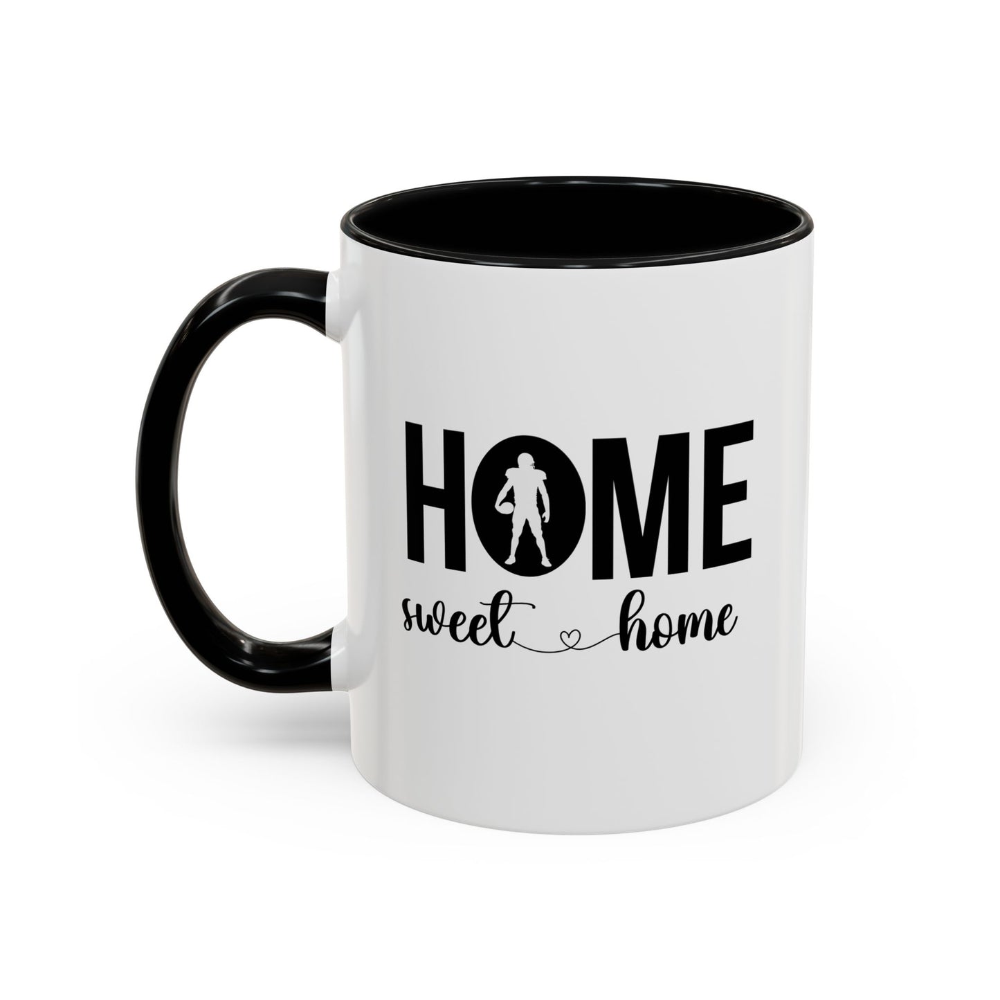 Male Football Mug | Sports Mug |11oz Accent Mug | 15oz Accent Mug | Football Mug | Home Sweet Home Mug