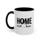 Male Football Mug | Sports Mug |11oz Accent Mug | 15oz Accent Mug | Football Mug | Home Sweet Home Mug