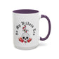 Cute In My Villain Era Mug | Villain Era | Decorative Roses with Skull Mug | Cute Villain Mug | 11oz Accent Mug | 15oz Accent Mug