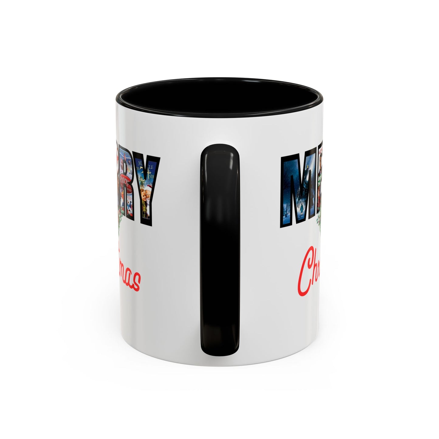 Merry Christmas Nostalgic Movie Poster Mug | 11oz | 15oz | Christmas Gift | Funny Christmas Gift | Accent Mug