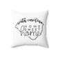 Home Sweet Home South Carolina Decorative Pillow | Gift For Her | Home Decor | State Gift | Customized State Pillow