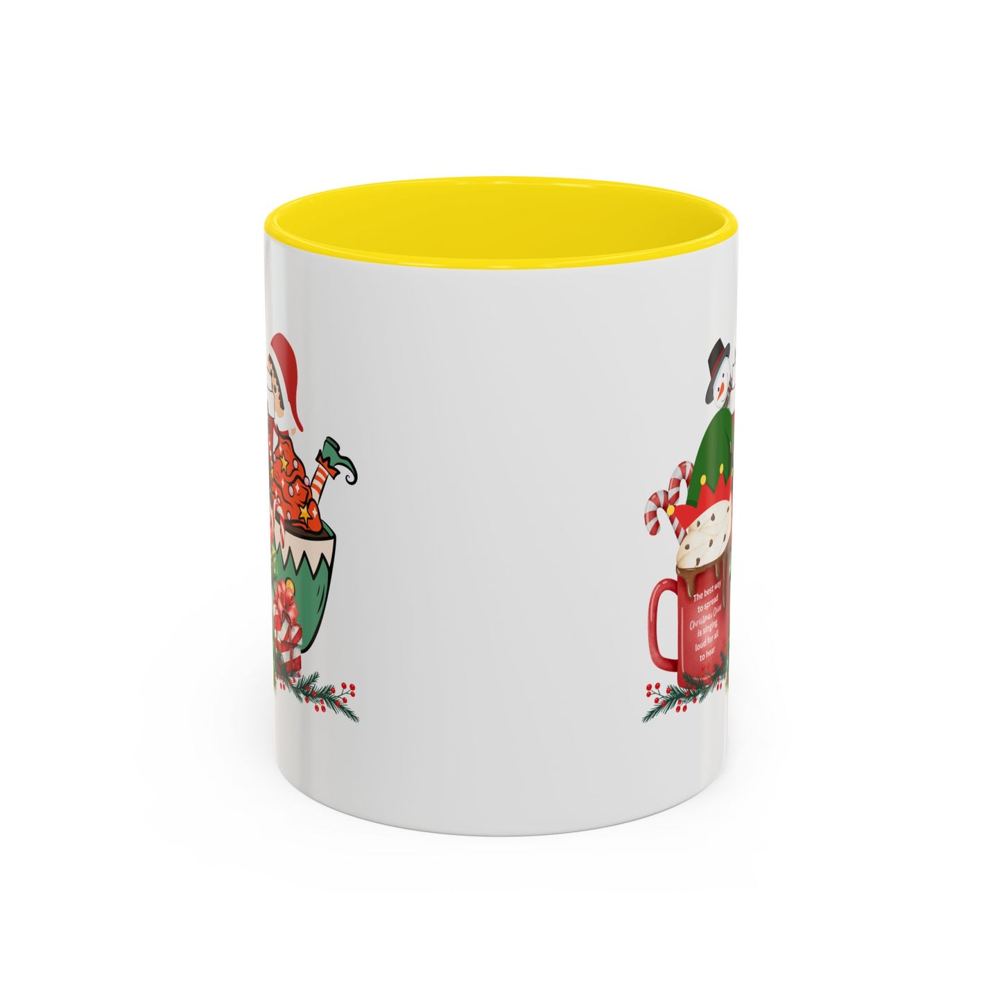 Cute Christmas Movie Nostalgic Quote | Christmas Gift | Funny Christmas Gift | 2000s Nostalgia |11oz Accent Mug | 15oz Accent Mug