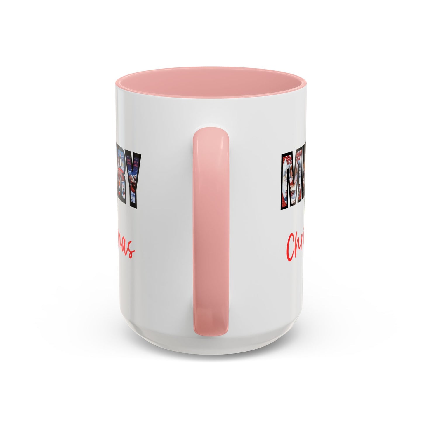 Merry Christmas Nostalgic Movie Poster Mug | Christmas Gift | Funny Christmas Gift | Accent Mug