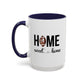 Male Football Home Sweet Home Mug | Sports Mug |11oz Accent Mug | 15oz Accent Mug | Football Mug