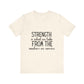 Strength Is What We Take Viral Quote T-shirt | Cute Strength Tee | Bella Canvas