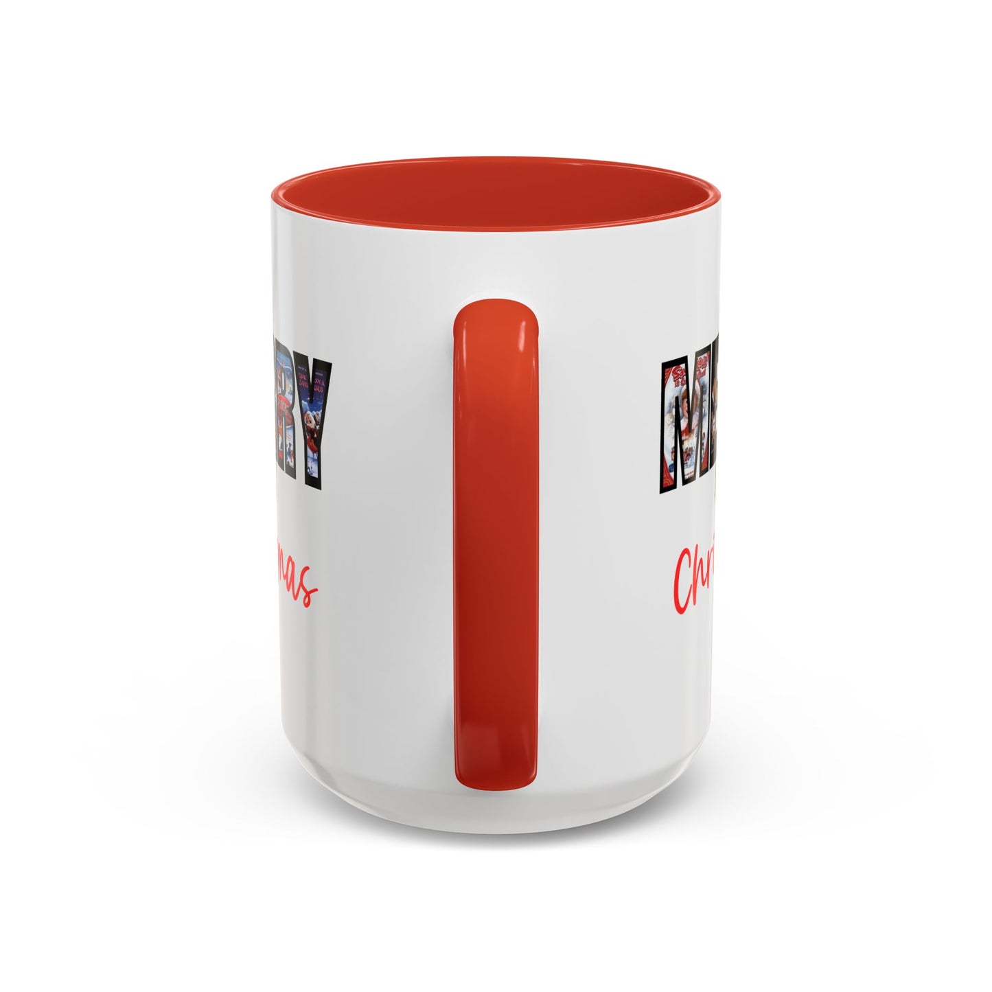 Merry Christmas Nostalgic Movie Poster Mug | Christmas Gift | Funny Christmas Gift | Accent Mug