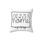Home Sweet Home Wyoming Decorative Pillow | Gift For Her | Home Decor | State Gift | Customized State Pillow