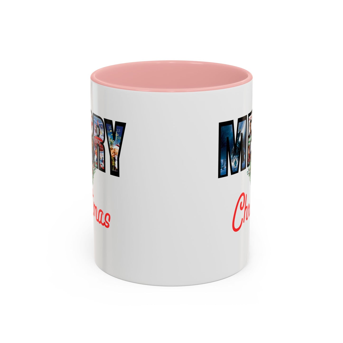 Merry Christmas Nostalgic Movie Poster Mug | 11oz | 15oz | Christmas Gift | Funny Christmas Gift | Accent Mug