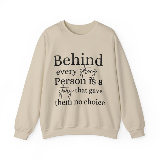 No Choice Inspirational Quote Unisex Heavy Blend™ | Motivational Sweatshirt | Inspirational Gift | Gift For Her | Gift For Him