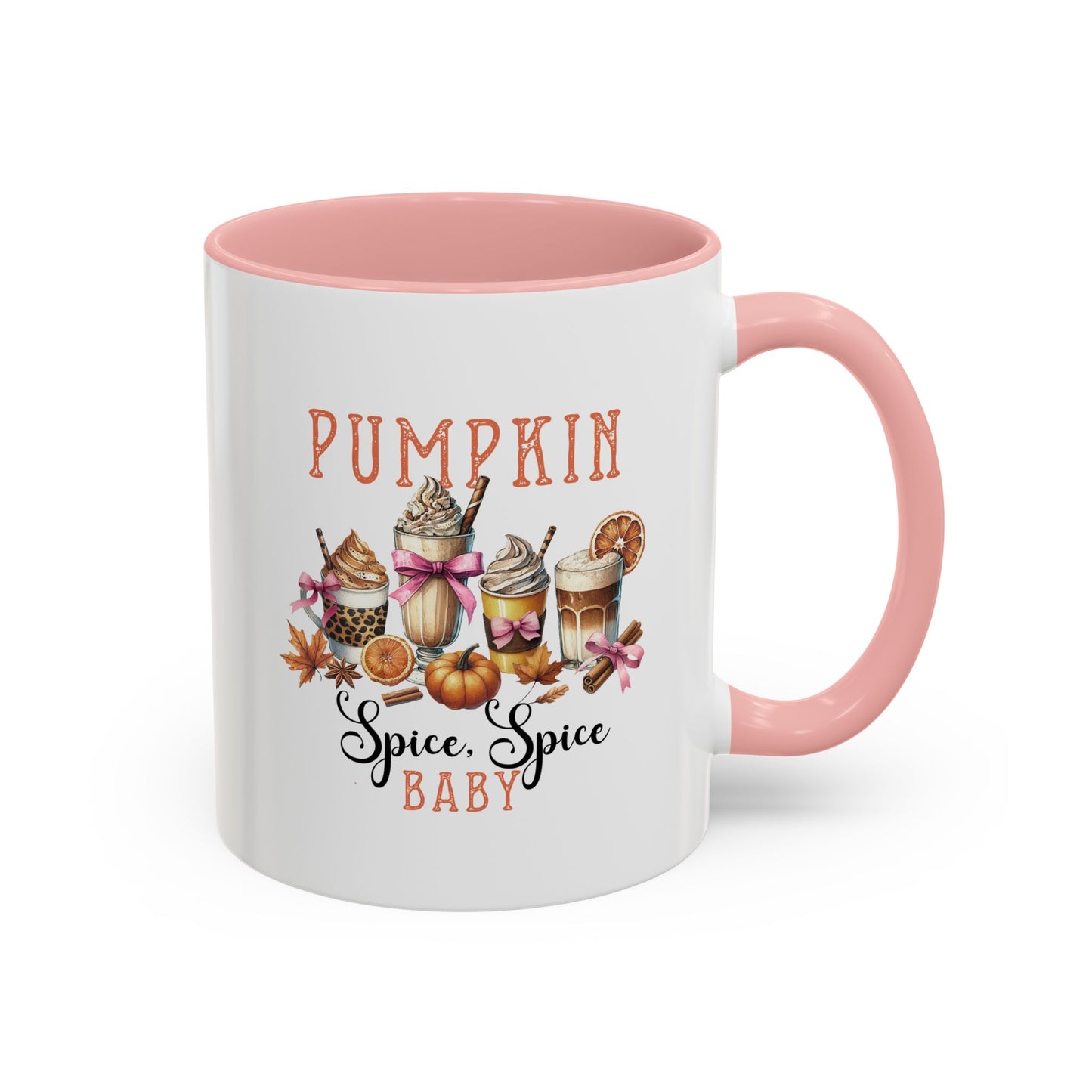 Fall Pumpkin Spice Mug | Spice, Spice Mug | Fall Season Mug | Gift for Her | Fall Mug | 11oz Accent Mug | 15oz Accent Mug