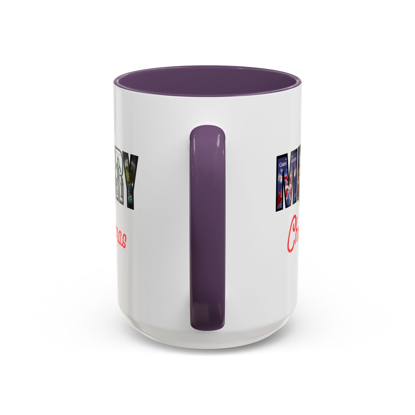 Cute Merry Christmas Nostalgic Holiday Movie Poster Mug | Christmas Gift | Funny Christmas Gift | Accent Mug | 11oz | 15oz |