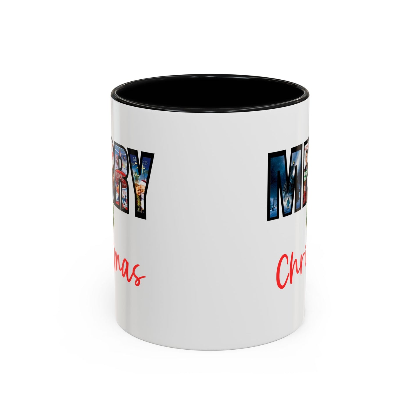 Merry Christmas Nostalgic Movie Poster Mug | 11oz | 15oz | Christmas Gift | Funny Christmas Gift | Accent Mug