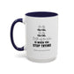 You Try You Fail Motivational Quote | Madame Leota Movie Quote | Motivational TV Quote Mug | 11oz Accent Mug | 15oz Accent Mug