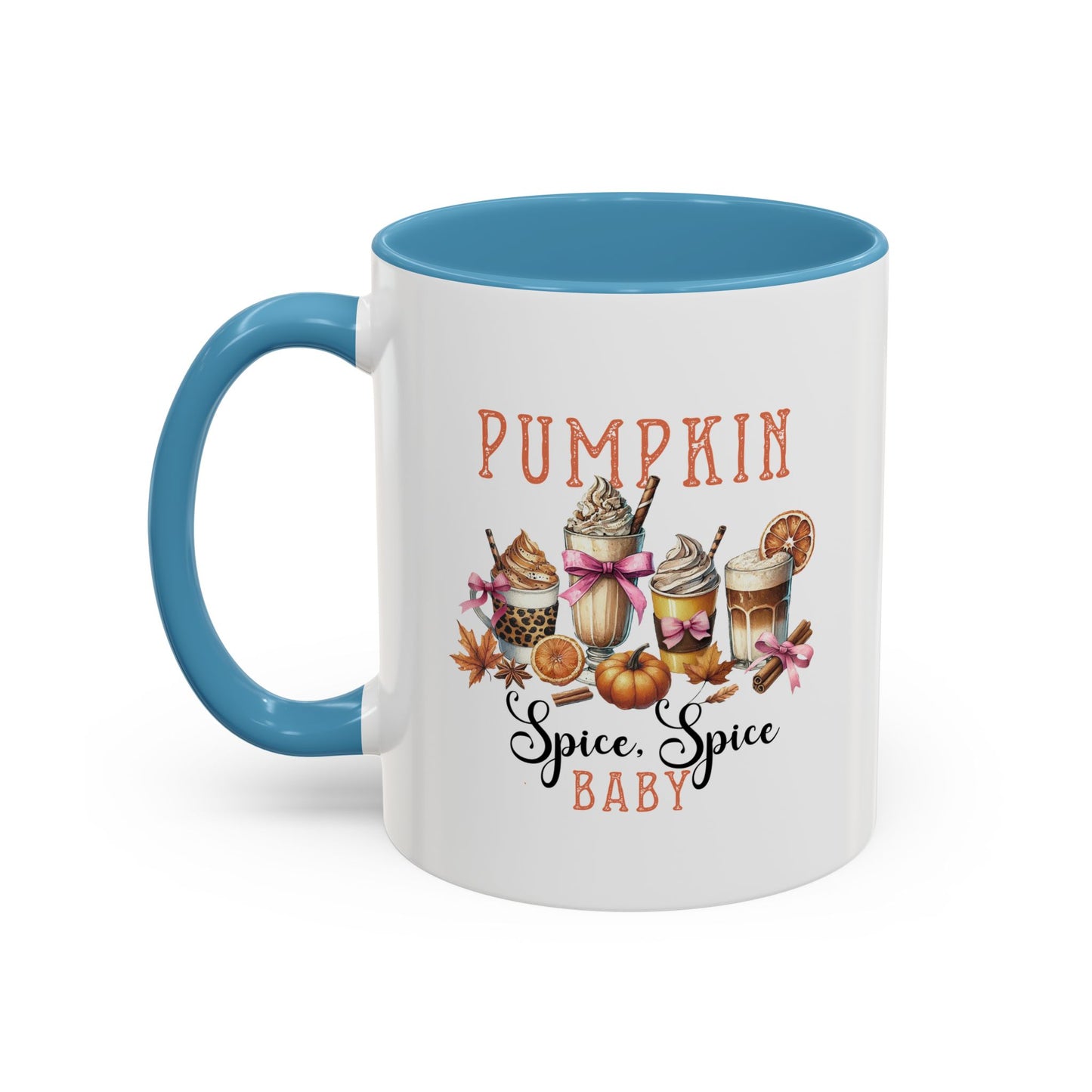 Fall Pumpkin Spice Mug | Spice, Spice Mug | Fall Season Mug | Gift for Her | Fall Mug | 11oz Accent Mug | 15oz Accent Mug