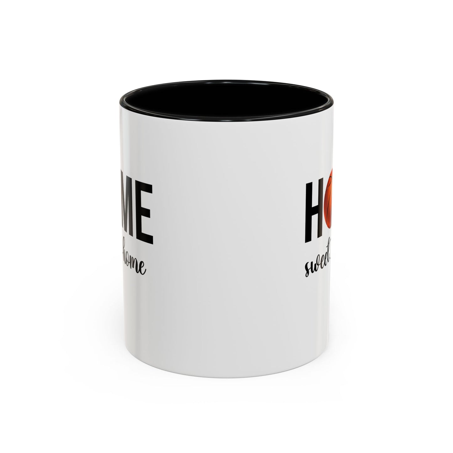Basketball Mug | Home Sweet Home Mug | Sports Mug |11oz Accent Mug | 15oz Accent Mug