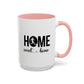 Male Soccer Player Home Sweet Home Mug | Soccer Gift | Sports Mug |11oz Accent Mug | 15oz Accent Mug