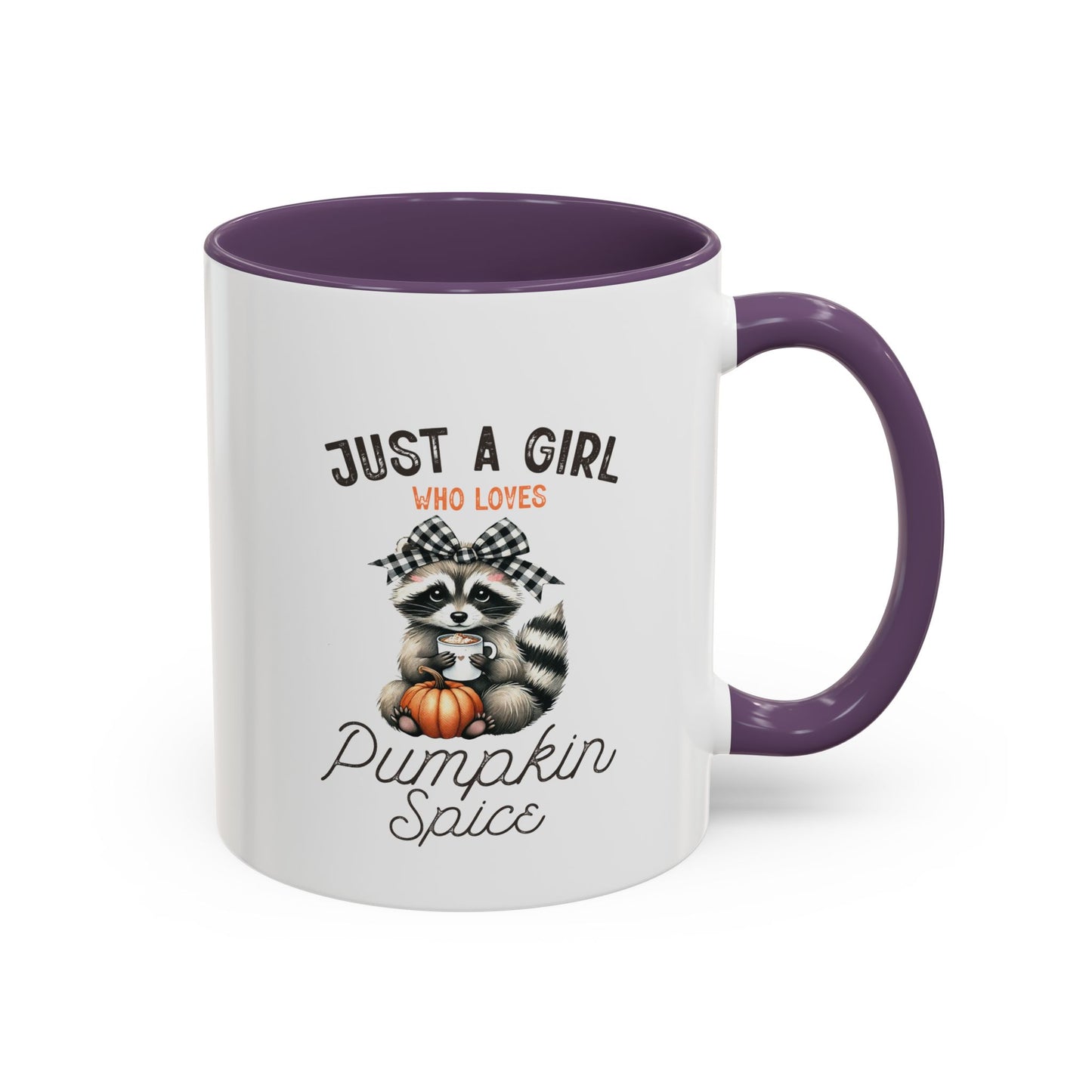 Just A Girl Mug | Fall Season Mug | Gift for Fall Nature Lover | Fall Season Mug | Cute Gift | Fall Mug | 11oz Accent Mug | 15oz Accent Mug