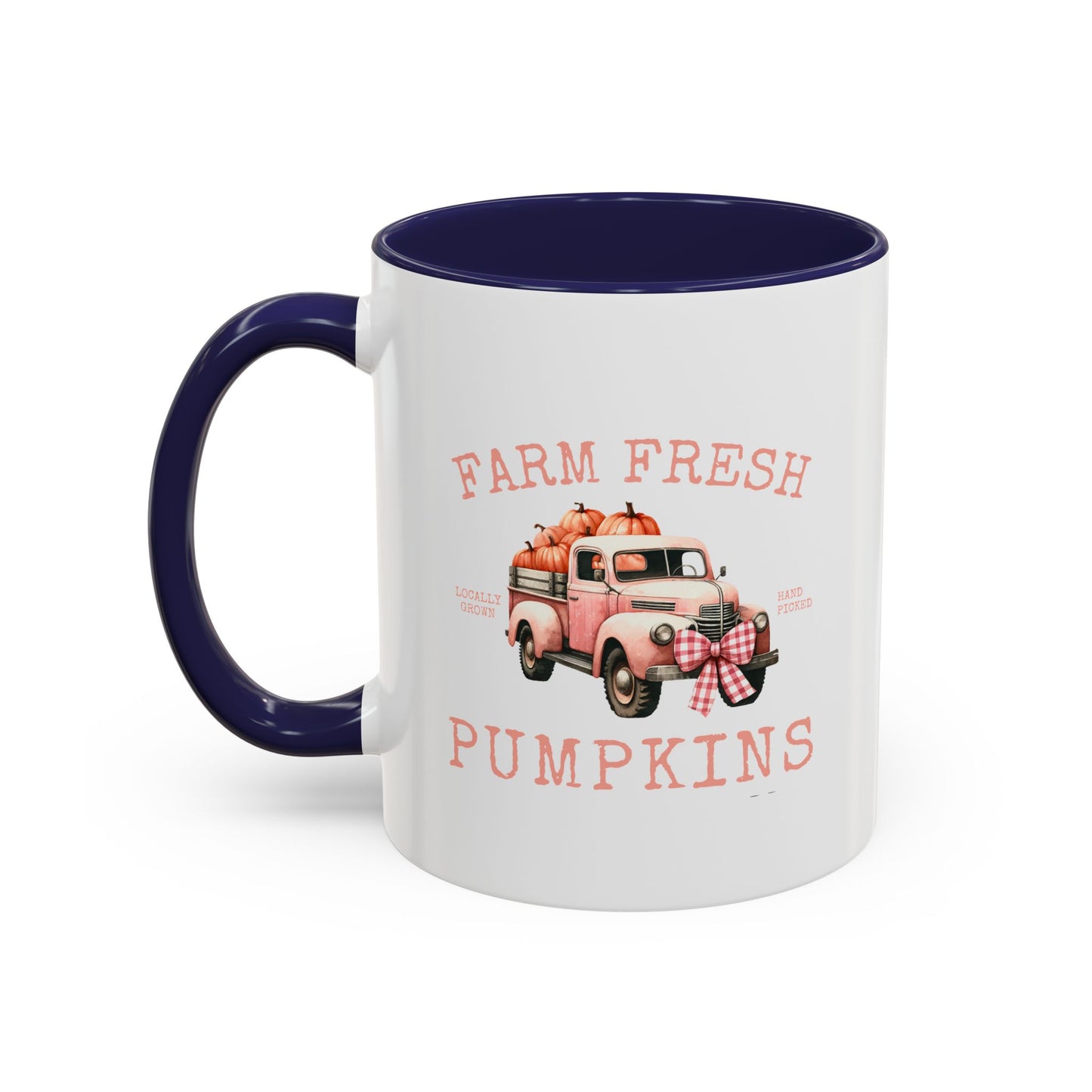 Farm Fresh Pumpkins Fall Mug | Pumpkin Truck | Gift for Her | Gift for Nature Lover | Fall Mug | Fall Season Mug | Gift for Her | Fall Mug | 11oz Accent Mug | 15oz Accent Mug