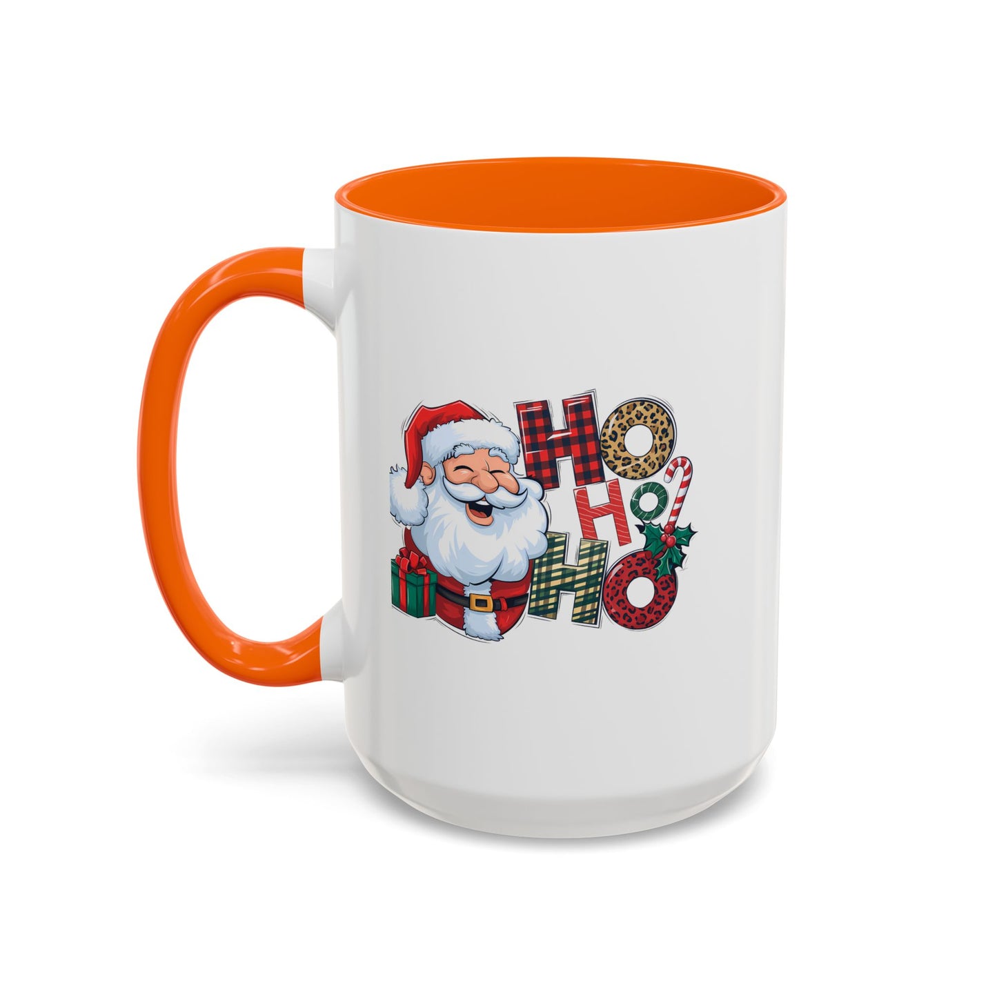 Santa Ho Ho Ho Christmas Mug | Gift Idea | Gift for Kids | Kids Christmas Gift Idea | Kids Mug | 11oz Accent Mug | 15oz Accent Mug