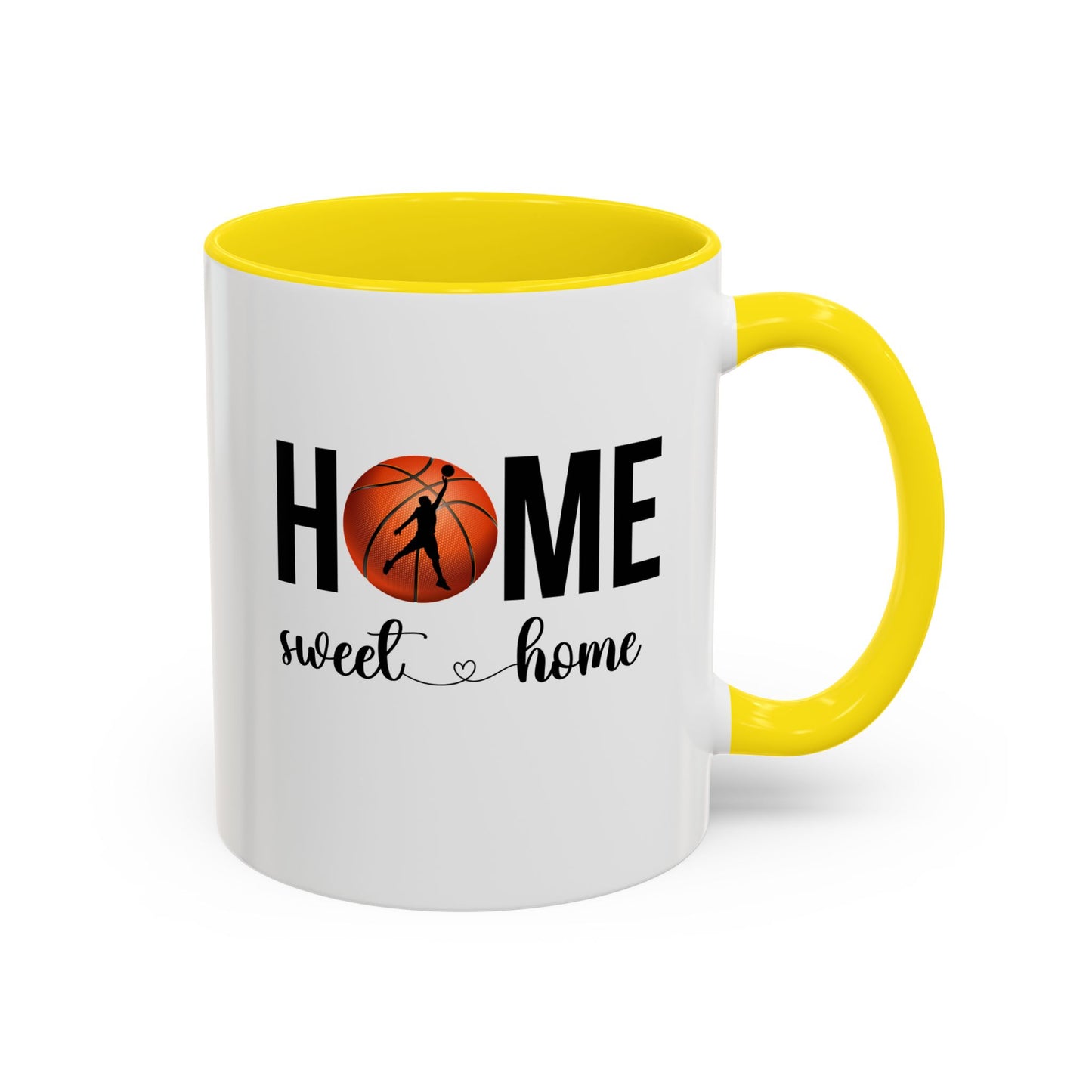 Male Basketball Player Mug | Home Sweet Home Mug | Sports Mug |11oz Accent Mug | 15oz Accent Mug | Gift Idea