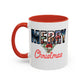 Merry Christmas Nostalgic Movie Poster Mug | 11oz | 15oz | Christmas Gift | Funny Christmas Gift | Accent Mug
