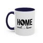 Female Soccer Player Home Sweet Home Mug | Soccer Gift | Sports Mug |11oz Accent Mug | 15oz Accent Mug