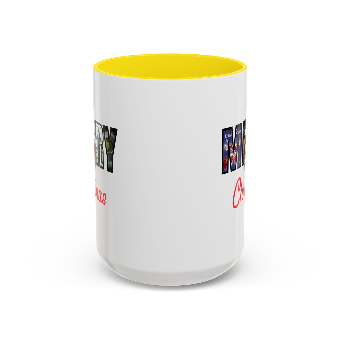 Cute Merry Christmas Nostalgic Holiday Movie Poster Mug | Christmas Gift | Funny Christmas Gift | Accent Mug | 11oz | 15oz |