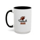 Football Mom Mug | Sports Fan Gift | Proud Mom | Mom Gift | 11oz Accent Mug | 15oz Accent Mug