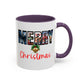 Merry Christmas Nostalgic Movie Poster Mug | 11oz | 15oz | Christmas Gift | Funny Christmas Gift | Accent Mug