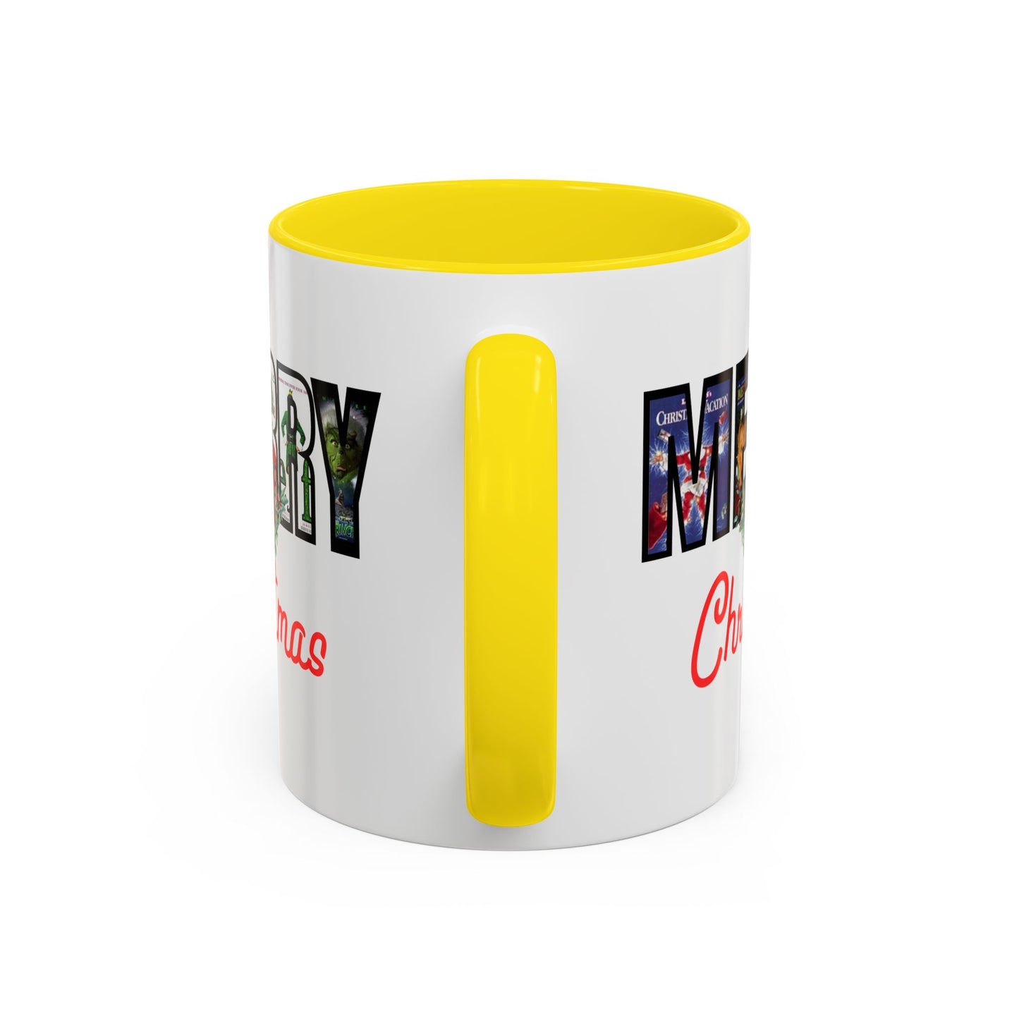 Cute Merry Christmas Nostalgic Holiday Movie Poster Mug | Christmas Gift | Funny Christmas Gift | Accent Mug | 11oz | 15oz |